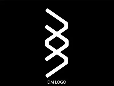 DM LOGO DESIGNE app branding design graphic design illustration logo minimal typography