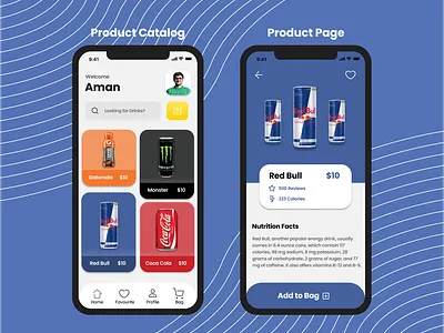 Beverage Store UI app branding design figma mobile ui ux