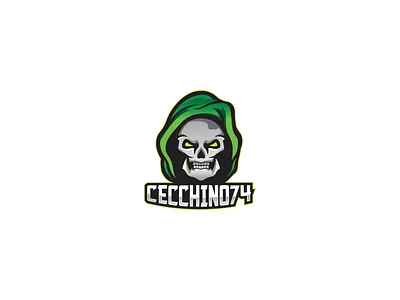 Cecchino74 branding design e sports gaming illustration logo twitch typography vector