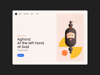 Book Reading App Design (Aghora At the Left hand of God) after effects aghora aghora at the left hand of god aghori amazon android app animation baba book app ui book reading app e book gif illustration karma kindle kundalini library robert svoboda spirituality yogi