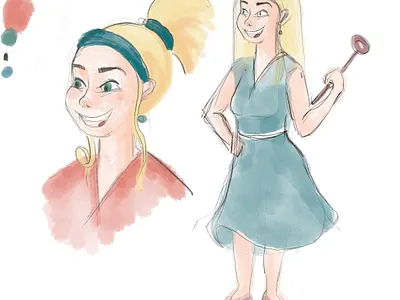 Character design character character design handdraw illustration procreate