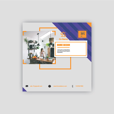 social media post branding illustrator logo