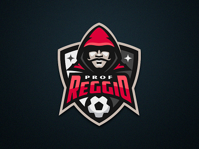 Hooded Man branding character design esport head hood hooded illustration logo man mascot monk oracle portrait shield soccer sport team vector