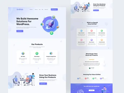 WordPress Plugin SaaS Development Company Homepage clean ui company digital product homepage plugin plugin design plugin development product saas saas product ui ux design web design web ui design website design wordpress wordpresspluging wp pluging wp pulgin wp solutions