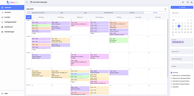 Gecko (Product) - You appointment management software 3d animation app blue branding calendar colorfull dashboard design graphic design illustration list logo motion graphics ui webapp