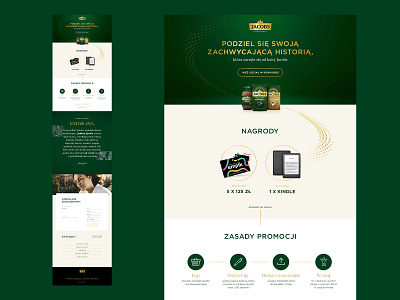 Jacobs 125 lat design landing page ui web website www