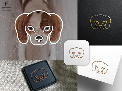 Dog Logo animals awesome branding clean corporate branding design dog golden ratio graphic design grid illustration inspirations line logo logodesign minimal modern pet simple vector