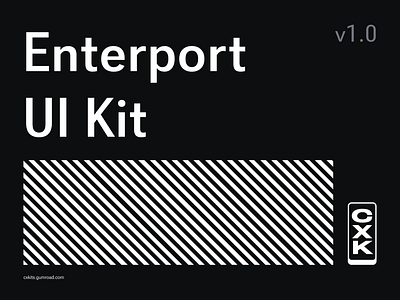 This is Enterport UI kit. component cxk enterport enterprise library system template ui ui kit