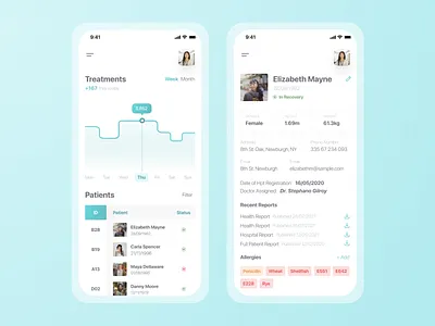 Medical Dashboard Clinic iOS App clinic clinic dashboard clinic responsive dashboard clinical health report dashboard health dashboard health measurement dashboard health report dashboard patient ios clinic app ios medical app ios medicine ios mobile app ios patient app medical dashboard mobile dashboard mobile medical dashboard patient patient health dashboard patient profile dashboard