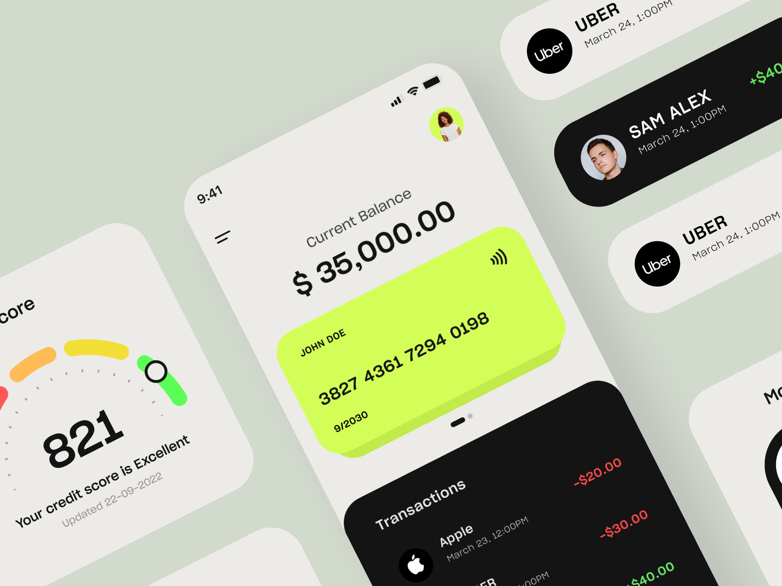 Finance Management App Design by Crazydes - UX UI Design Studio on Dribbble