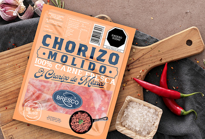 Bresco Packaging branding design guadalajara jalisco label logo los altos meat mexico pack packaging pork