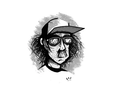 Bad hair day cap hair procreate