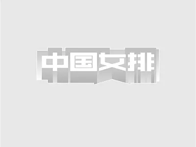 中国女排 中国 图标 女排 字体设计 排球 设计