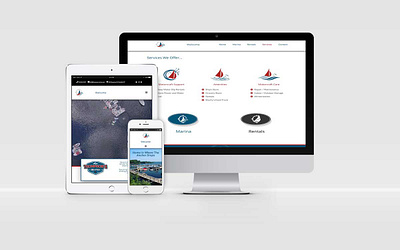 Client Nautical Themed Website branding crgraphix.com design typography vectorelements webdesign