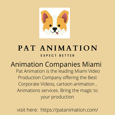 Inexpensive Animation Agency Florida animation