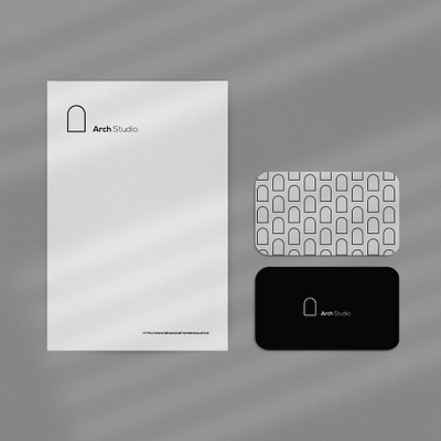 Arch Studio logo minimal minimalism minimalist