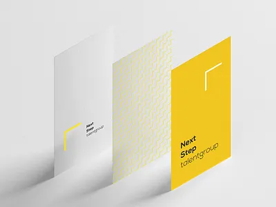next step | talentgroup branding logo minimal minimalbrand minimalism