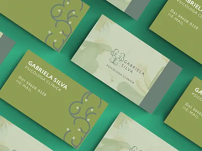 Gabriela Sillva, Clínica branding branding and identity design logo