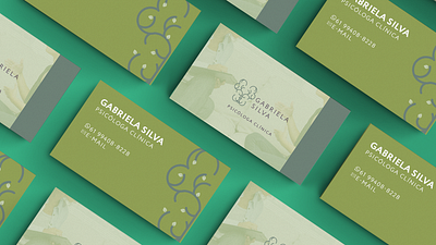 Gabriela Sillva, Clínica branding branding and identity design logo
