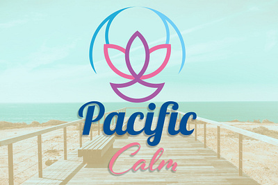 Pacific Calm - Personal Project - Logo Design branding design graphic design logo logo creation logo design