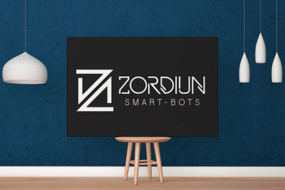Zordiun Smart - Bots - Personal Project - Logo Design branding design graphic design logo logo creation logo design tech company