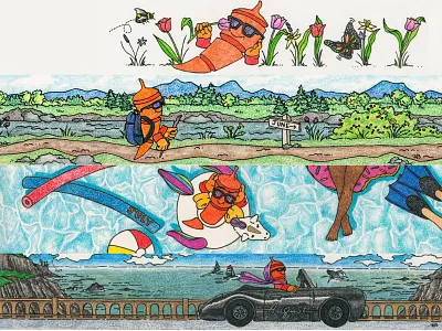 Monthly Chili Piper LinkedIn Banner branding design illustration logo