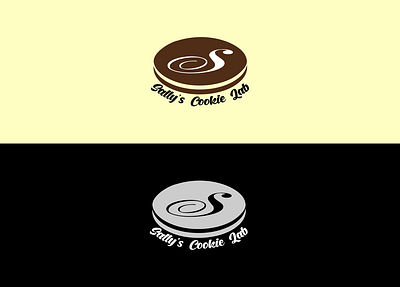 Sally's Cookie Lab Logo branding design flatminimalist graphic design graphify icon ideographix illustration inkscape logo vector