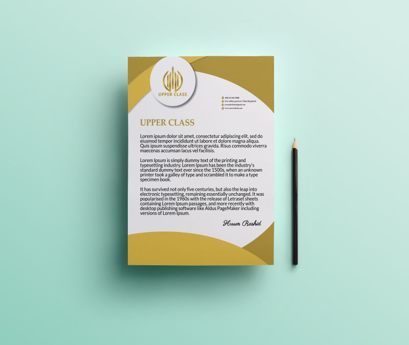 Letterhead Design art card card design card print cards design designer flyer design graphic design letter design letterhead letterhead print letterheads logo mockup