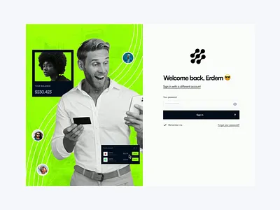 Fintech Login & Sign Up banking dashboard design fintech interface login login form login page on boarding payment product product design register saas sign up ui wallet dashboard