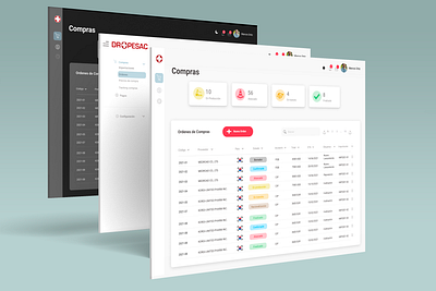 Plataforma de compras/ Logística aplication app web design ui web