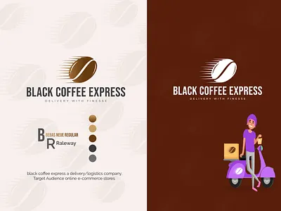 Coffee Delivery/Logistics Company Logo Design. branding business logo coffee coffee logo coffeeart coffeelover coffeeshops company logo creative logo delivery logo design dribbble fiverr logistics logo logo logo design logo designer modern logo popular logo design top logo design