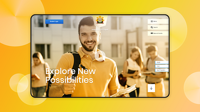 University of Tripoli website Concept design learning libya new year students tripoli ui university of tripoli uot ux web web design website