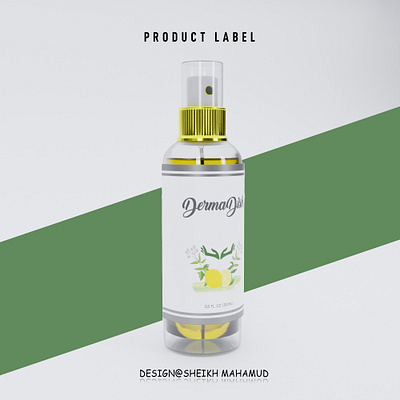 Product Packaging│ Spray Packaging │ CBD Packaging │ Product Lab 3d box design label design package design packaging packaging design product label product pacakge room mist spray spray label