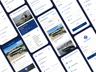 Members Only agency boats branding design desktop marina marketplace member mobile portal studio ui ux website