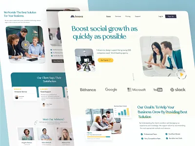 Digital Agency Website agency agency website branding company site design studio digital agency digital marketing graphic design homepage landing page minimal startup typography ui ui design uiux web design website design