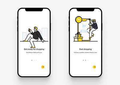 Onboarding, daily UI discoverage. 1/4 app graphic design onboarding ui ui design ux