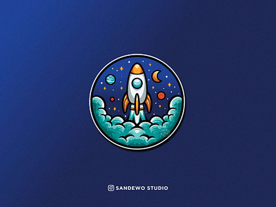 rocket logo design astronaut illustration astronaut logo astronaut mascot astronaut vector awesome awesome creative logos branding design illustration logo logodesign logotype mascot logo rocket rocket art rocket astronaut rocket design rocket illustration rocket logo vector