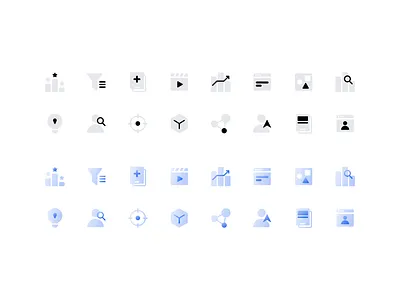 ToB Icon Set design graphic icon