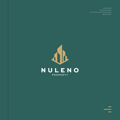 Nuleno Property architecture branding building character design home hotel icon illustration logo property realestate symbol vector