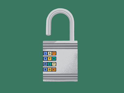 Decoding Lyme disease lock padlock