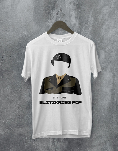 Blitzkrieg Pop design drawing generals illustration illustrator montgomery patton rommel silkscreen t shirt vector ww2