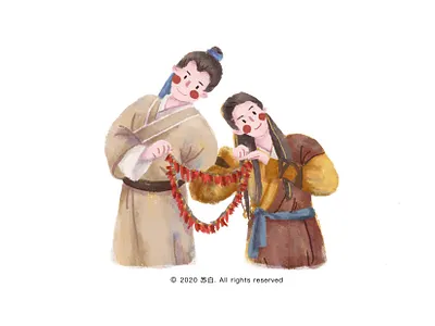 武林外传—12 design design draw illustration illustration art banner design illustration design