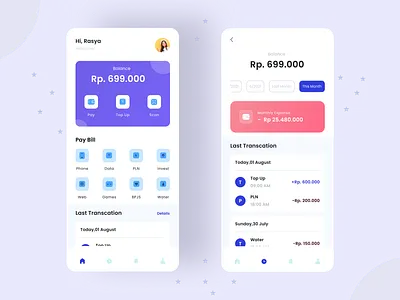 E-Wallet moble App design e wallet graphic design mobile app ui ux design