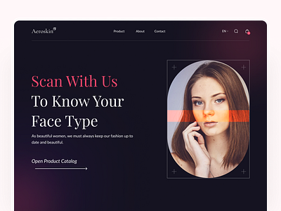 Aeroskin app beauty branding clean cosmetics dark design graphic design grey iphone logo pink skin skincare ui uiux ux web website woman