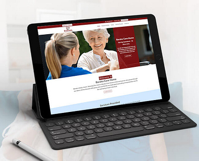 Baraka care homes web design packages