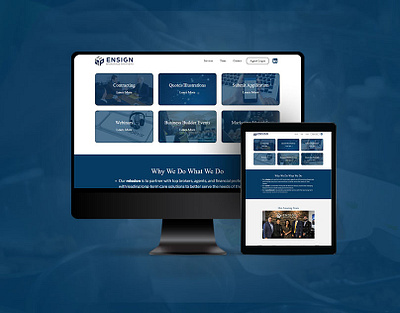 Ensign Brokerage Partners- WORDPRESS DEVELOPMENT wordpress