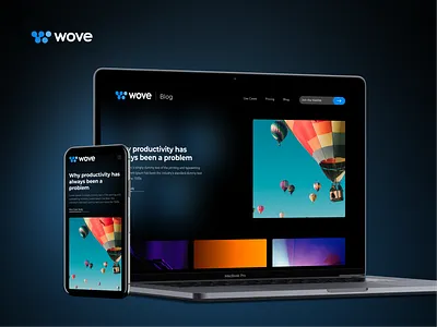 Wove - Product Marketing Website accessibility brand identity branding design hero landing page product sections ui ux website