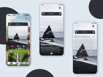 Adventure - Social Media adventure app design interface desgin social media ui ux