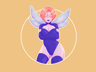 Pixie (SMT Fanart) character art digital art illustration video games