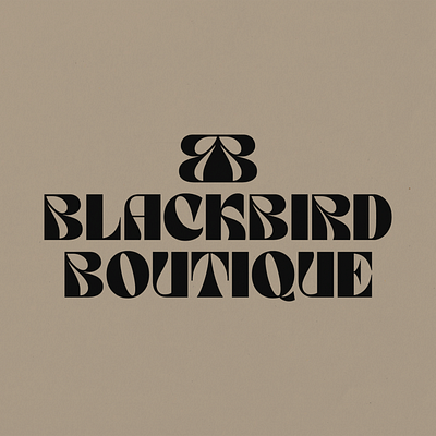 Blackbird Boutique Logo Design branding design graphic design logo typography vector